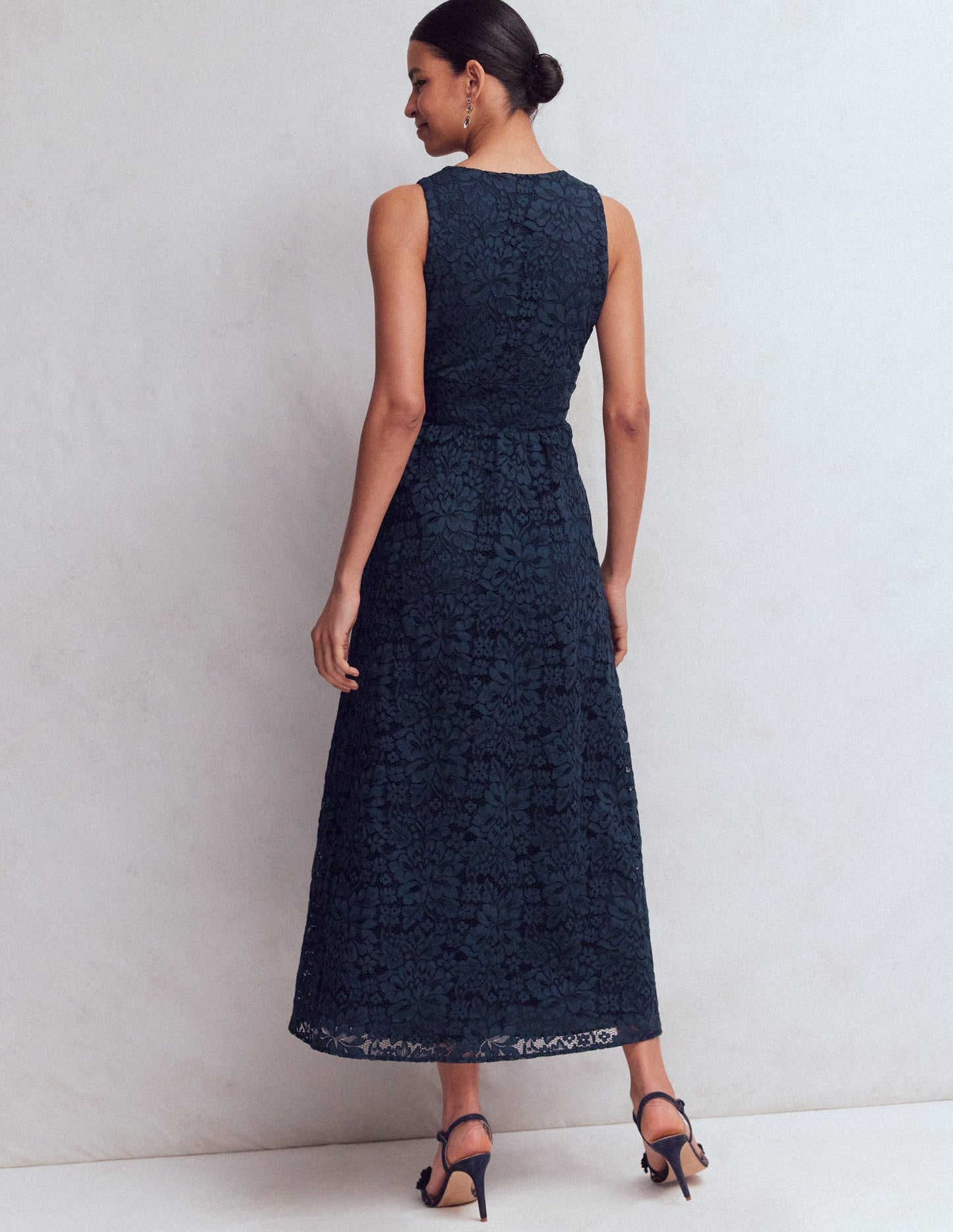 Boden Lace V-Neck Dress