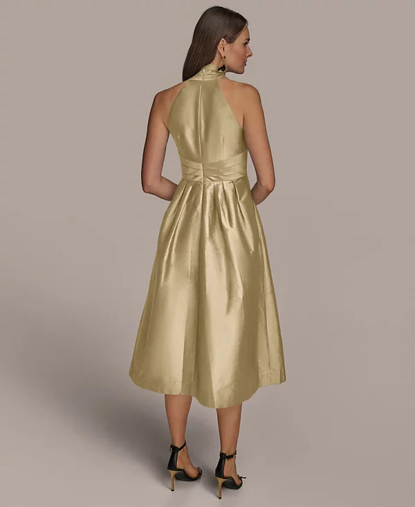 Donna Karan New York Midi Halter Dress