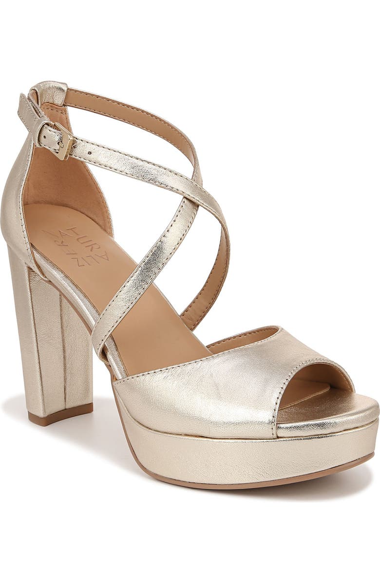 Naturalizer Open Toe Strappy Platform Sandal