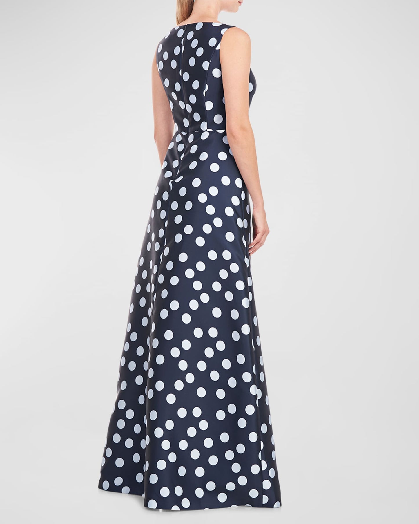 Kay Unger Polka Dot Jumpsuit