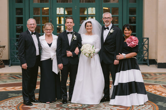 A mother of the bride with clear vision