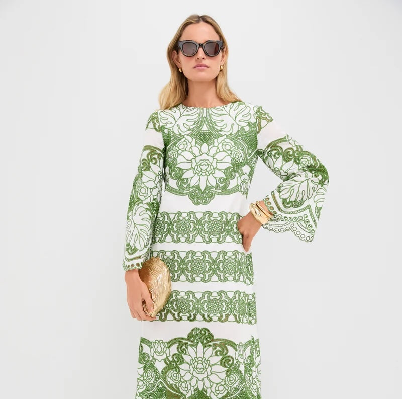 Six Summer Party Dresses with Long Sleeves