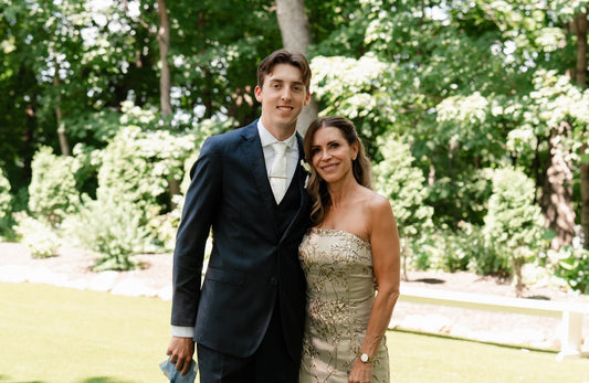 A golden wedding for this mother of the groom