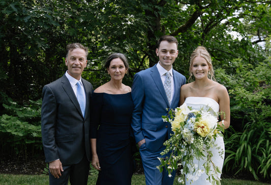 An Oregon Wedding, The Search for a Navy Dress
