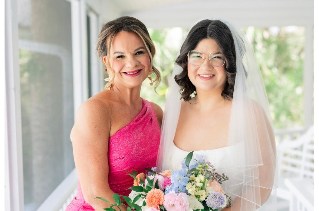 When the Bride Wants Her Mom in Pink