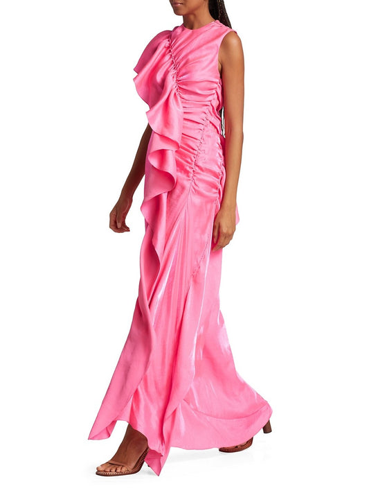 Ulla Johnson Sleeveless Ruffle Gown