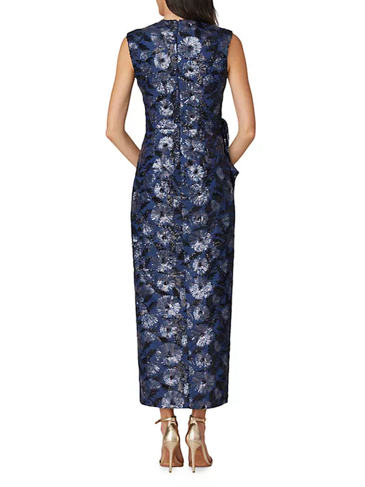 Shoshanna Floral Sequin Sheath