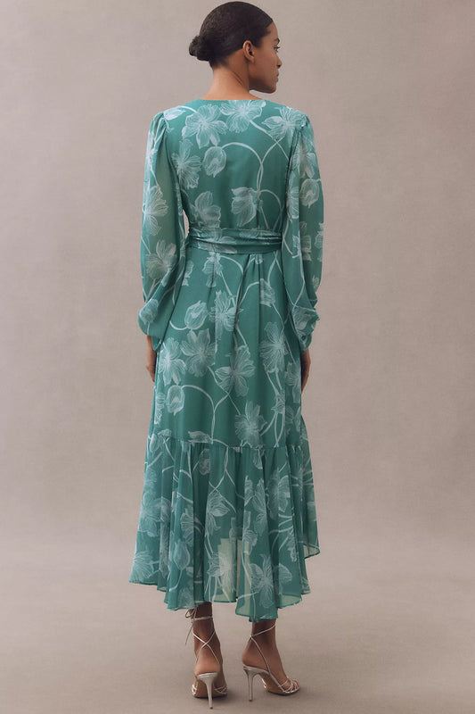 Hutch Long Sleeve V-Neck Dress