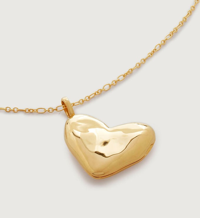 Monica Vinader Heart Locket Necklace