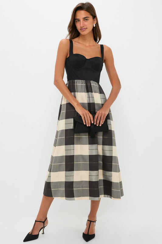 Tuckernuck Check Plaid Midi Dress