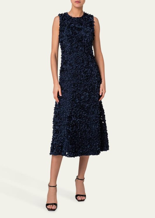 Akris Punto Mix Media Midi Dress