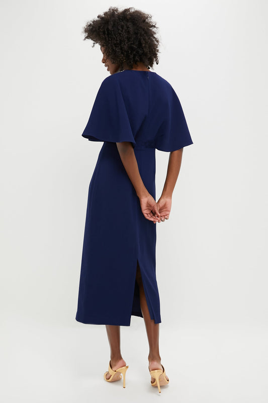 Pomander Place Cape Sleeve Dress