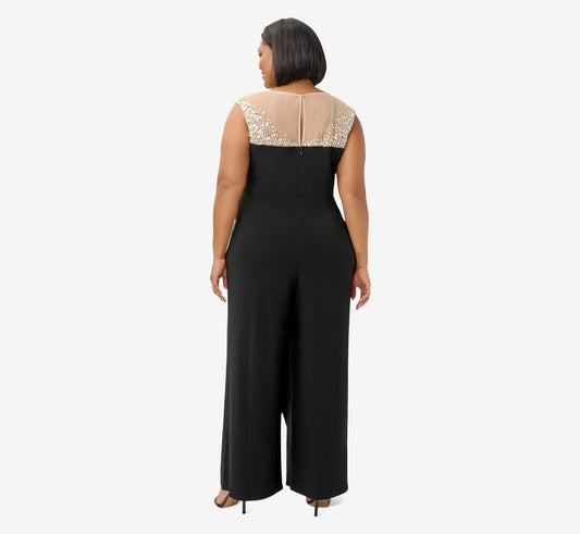 Adrianna Papell Embellished Jumpsuit