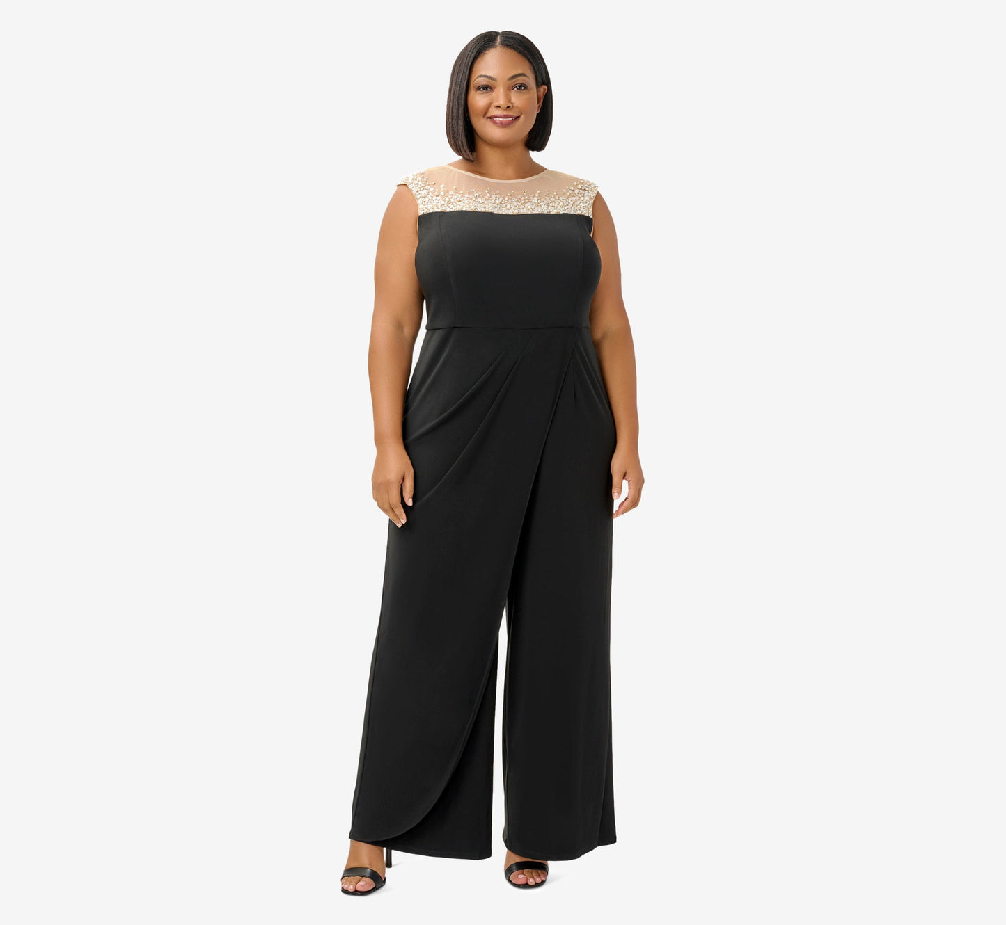 Adrianna Papell Embellished Jumpsuit